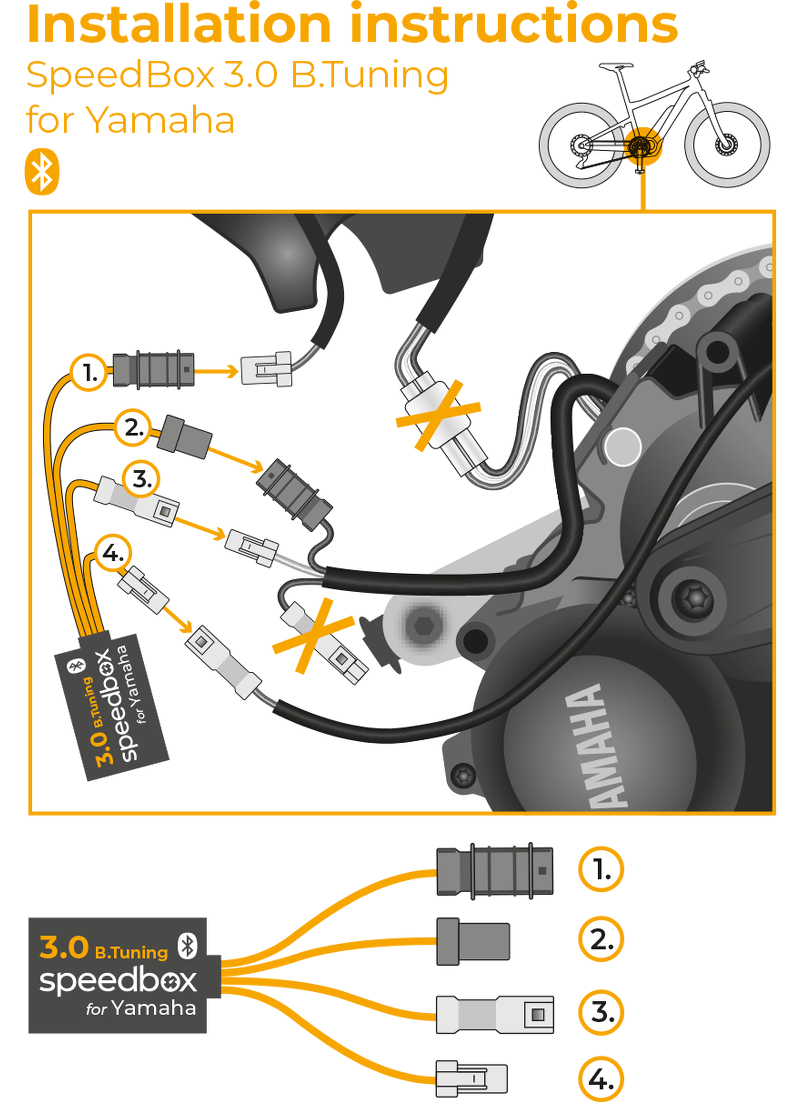 Chip SpeedBox 3.0 B.Tuning Dla Yamaha | Rowertour.com